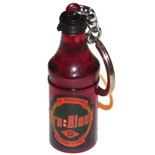 True Blood 3D Bottle Keychain - New, Mint Condition
