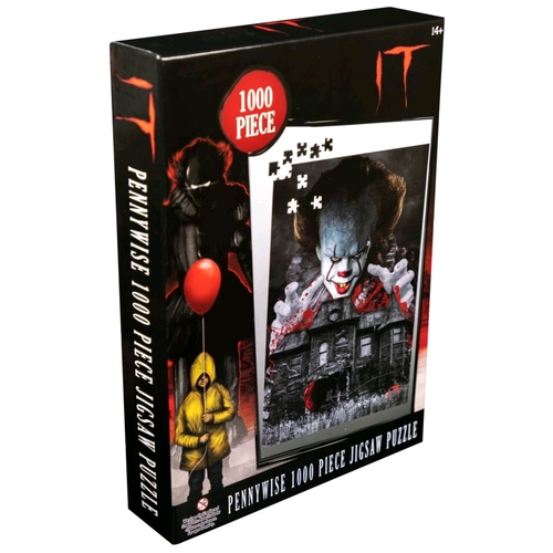 It (2017) - Pennywise 1000 Piece Jigsaw Puzzle - New, Mint Condition