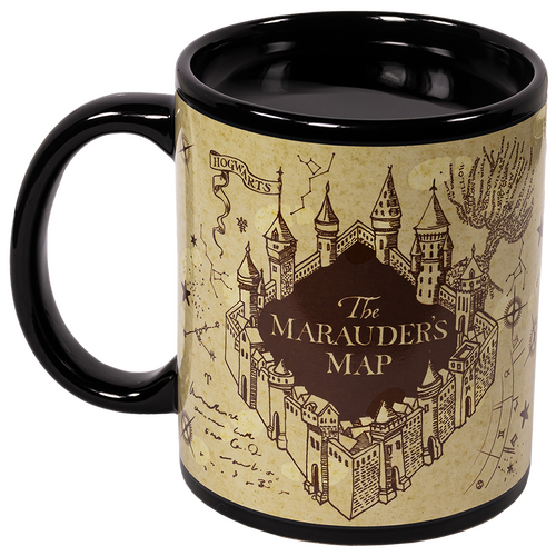 Ikon Collectables Harry Potter Marauder's Map Heat Changing Mug - New, In Package