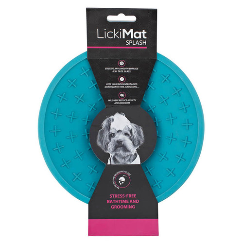 Lickimat Splash Oral Health Boredom Buster For Dogs - Blue