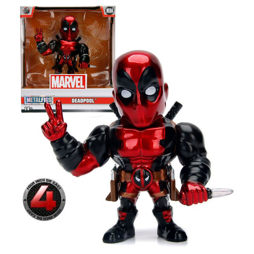 Jada Toys Metals Die Cast M184 4" Marvel Deadpool - New, Mint Condition