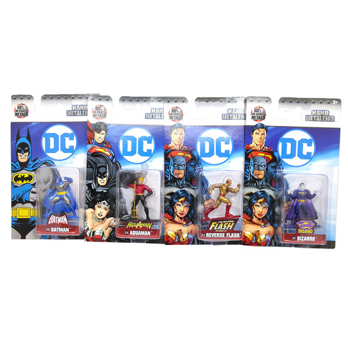 Jada Toys Metals Die Cast Nano Metalfigs - DC Singles Bundle #2 - New, Mint Condition