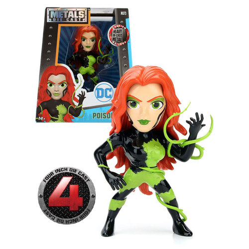 Jada Toys Metals Die Cast M373 4" Poison Ivy (New 52) - New, Mint Condition