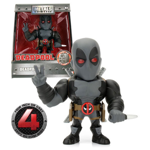 Jada Toys Metals Die Cast M54 4" Marvel Deadpool (X-Force) - New, Mint Condition