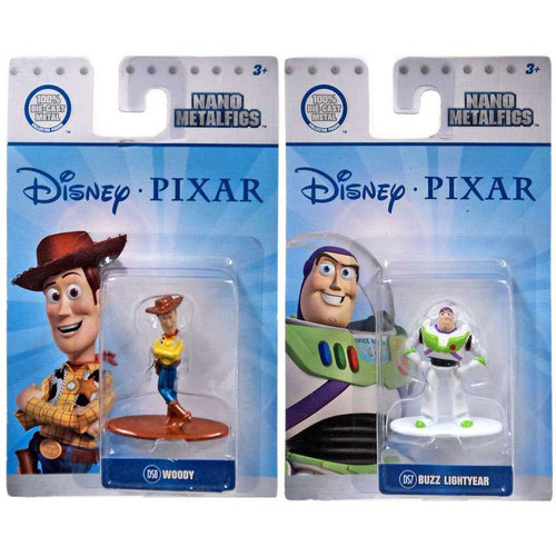 Jada Toys Metals Die Cast Nano Metalfigs - Disney Singles Bundle #4 - New, Mint Condition