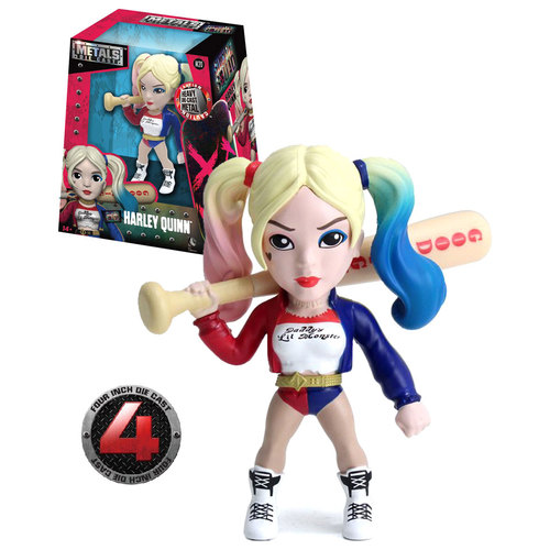 Jada Toys Metals Die Cast M20 4" Harley Quinn (Suicide Squad) - New, Mint Condition