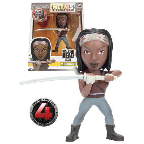 Jada Toys Metals Die Cast M183 4" The Walking Dead - Michonne - New, Mint Condition