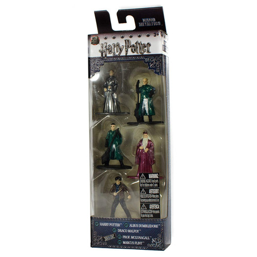 Jada Toys Metals Die Cast Nano Metalfigs - 5 Pack Harry Potter Pack #2 - New, Mint Condition