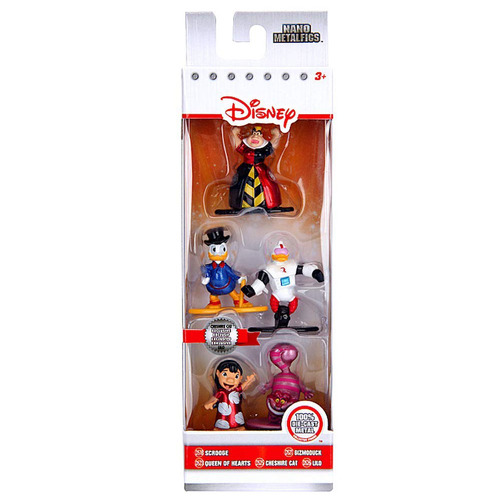 Jada Toys Metals Die Cast Nano Metalfigs - 5 Pack Disney Pack #1 - New, Mint Condition