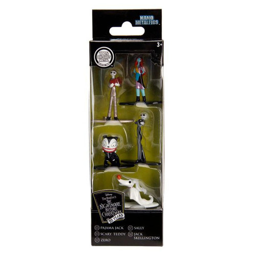 Jada Toys Metals Die Cast Nano Metalfigs - 5 Pack The Nightmare Before Christmas - New, Mint Condition