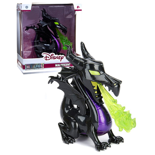 Jada Toys Metals Die Cast Sleeping Beauty 4" Maleficent Dragon - New, Mint Condition