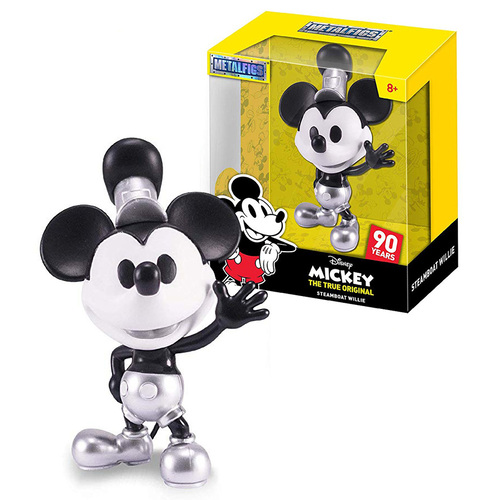 Jada Toys Metals Die Cast #30025 4" Disney Mickey Mouse (Steamboat Willie) - New, Mint Condition
