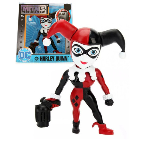 Jada Toys Metals Die Cast M388 2.5" DC Harley Quinn - New, Mint Condition