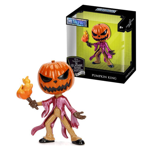 Jada Toys Metalfigs Disney The Nightmare Before Christmas Pumpkin King 2.5" Die-Cast Collectible Figure - New, Sealed