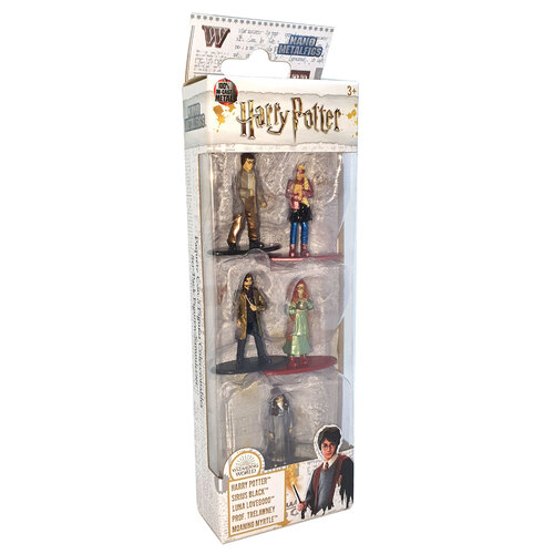 Harry Potter Nano Diecast MetalFig Collectable Figurines Assortment 5 Figs Jada 