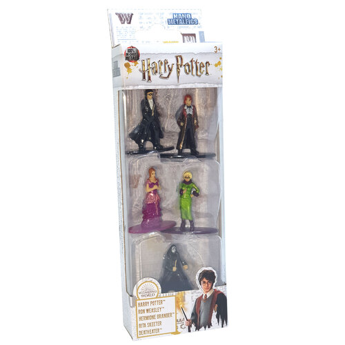 Jada Toys Metals Die Cast Nano Metalfigs - 5 Pack Harry Potter Pack #4 - New, Mint Condition