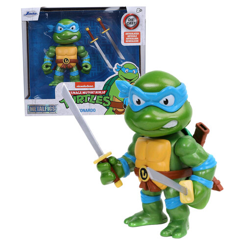 Jada Toys Metals Die Cast 2021 Release Teenage Mutant Ninja Turtles Leonardo  - New, Mint Condition