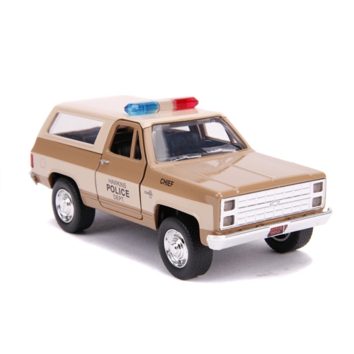 Jada Toys #31114 Hollywood Rides 1:32 Stranger Things 1980 Chevy K5 Blazer Die-Cast Collectible - New, Sealed