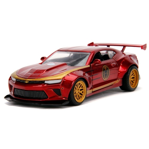 Jada Toys #30298 Hollywood Rides 1:32 Iron Man 2016 Chevy Camaro SS Die-Cast Collectible - New, Sealed
