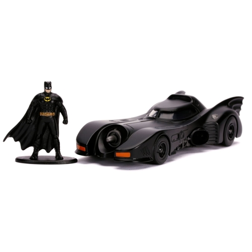 Jada Toys DC Batman (1989) #31704 Batmobile & Batman 1:32 Scale Die-Cast Collectible Vehicle - New, Sealed