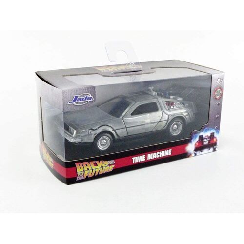 Jada Toys #32185 Back To The Future Delorean Time Machine (Free Rolling) 1:32 Die-Cast Collectible Vehicle - New, Unopened