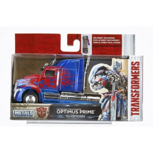 Jada Toys #98398 Transformers Western Star Optimus Prime (Free Rolling) 1:32 Die-Cast Collectible Vehicle - New, Unopened