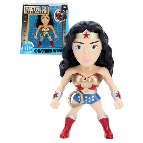 Jada Toys Metals M386 DC Women Wonder Woman (Gold) 2.5" Die-Cast Collectible Figure - New, Unopened
