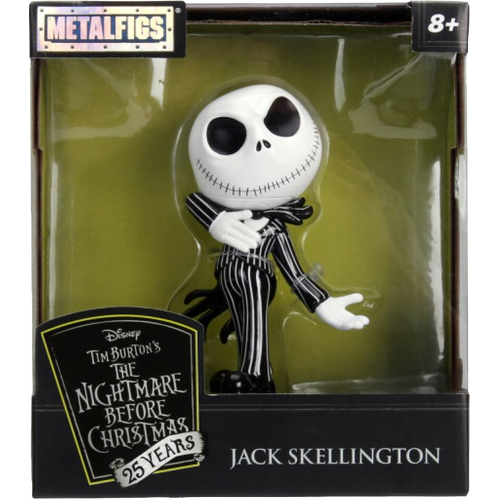 Jada Toys Disney Nightmare Before Christmas Jack Skellington (Glows In The Dark) Die-Cast Collectible Figure - New, Sealed