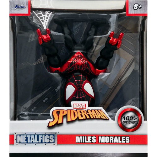 Jada Toys Disney Spider-Man Across The Spider-verse Miles Morales Die-Cast Collectible Figure - New, Sealed