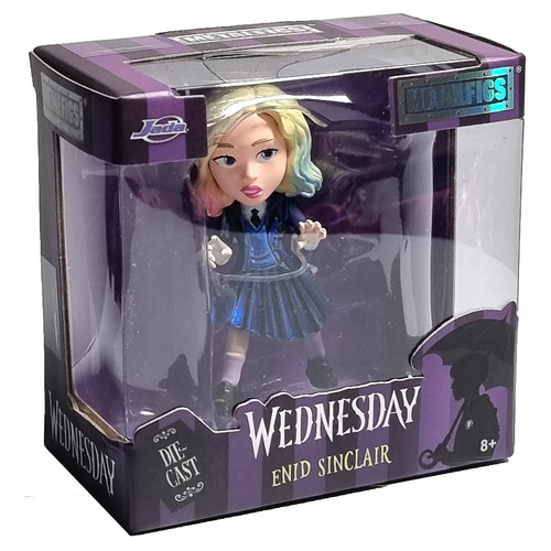 Jada Toys Metalfigs Wednesday Enid Sinclair 2.5" Die-Cast Collectible Figure - New, Sealed