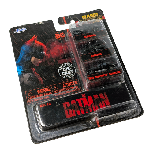 Jada Toys The Batman Die-cast Vehicle Set - New, Non-Mint Condition