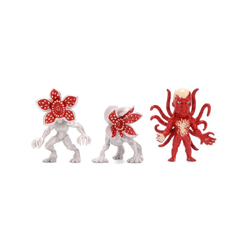 Jada Toys Metalfigs Stranger Things Antagonists 2.5" Die-Cast Collectible Figure (Set Of 3) - New, Sealed