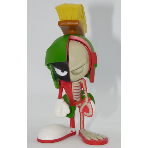 Mighty Jaxx XXRAY Dissected Marvin The Martian Looney Tunes 4" Vinyl Figure - New, Mint Condition