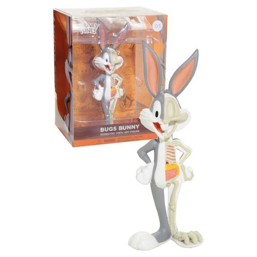 Mighty Jaxx XXRAY Dissected Bugs Bunny Looney Tunes 5" Vinyl Figure - New, Mint Condition
