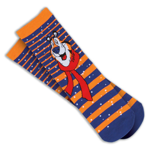 Kellogg's Frosted Flakes Tony The Tiger Limited Edition Character Socks - New