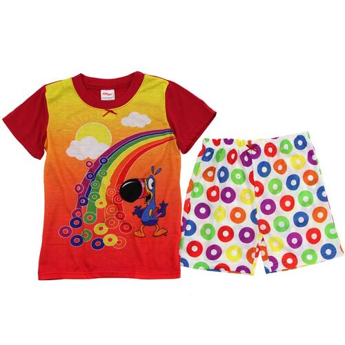 Kellogg's Toucan Sam & Froot Loops Kids Pajama Set (S) - New, With Tags