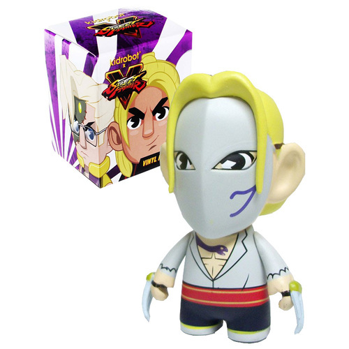 Kidrobot Street Fighter Vega Mini Figure - 1 Blind Box - New, Opened