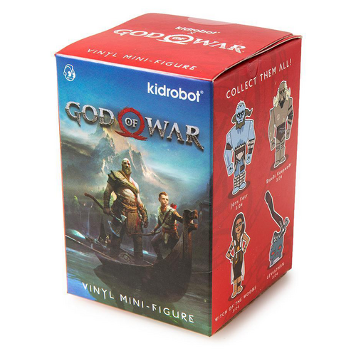Kid Robot Random God Of War Vinyl Mini Figure (Blind Box) - New, Unopened