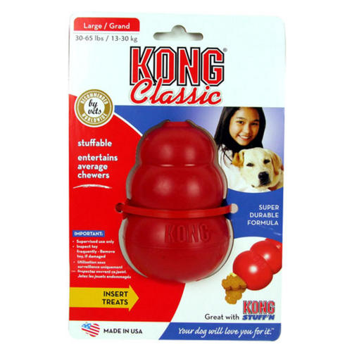 Kong Classic Dog Chew Toy - Large Red