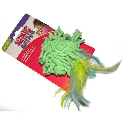 Kong Premium Cat Toy - Moppy with Feathers