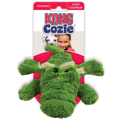 KONG Cozies For Dogs in Two Sizes and Designs [Size: Small/Medium] [Design: Alligator]