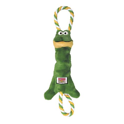 KONG Tugger Knots For Dogs in Two Sizes and Designs [Design: Frog] [Size: Small/Medium]