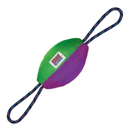 Kong Pull & Squeak Dog Toy Four Fun Designs Tug Fetch Medium/Large