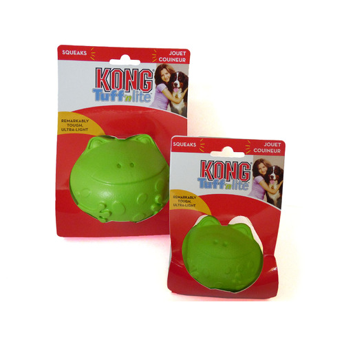 KONG Tuff'n Lite For Dogs in Two Sizes and Three Designs [Size: Small] [Design: Frog]