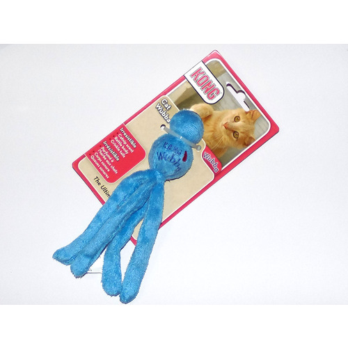 KONG Cat Wubba in Two Types [Style: Classic][Colour: Blue]