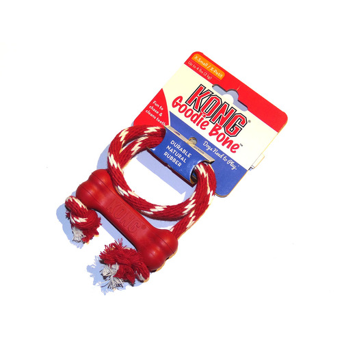 Kong Goodie Bone with Rope - Extra Small