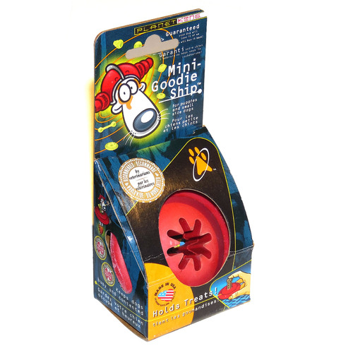 Kong Goodie Ship Stuffable Toy - Small Red
