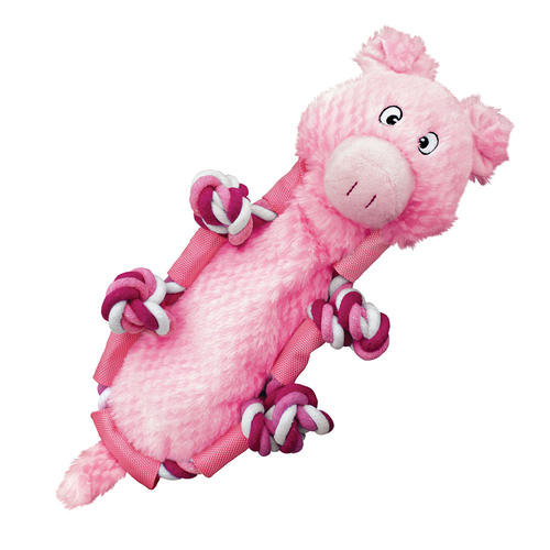 KONG Barnyard Knots For Dogs Two Sizes [Style: Pig][Size:Small]