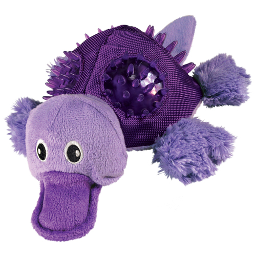 KONG Shells For Dogs in Three Sizes and Three Designs [Design: Platypus] [Size: Large]