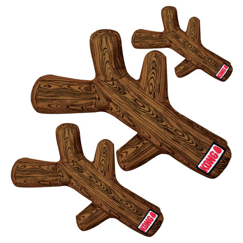 Kong FetchStix Fetch And Tug Toy For Dogs (Small) - New